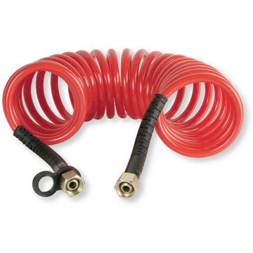 Flexible spiralé pneumatique PA Ø110mm 4m rouge